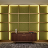 Analog - Olive Grove Etched Polyurethane Upholstered Wall Panel | Architectural Fabrics
