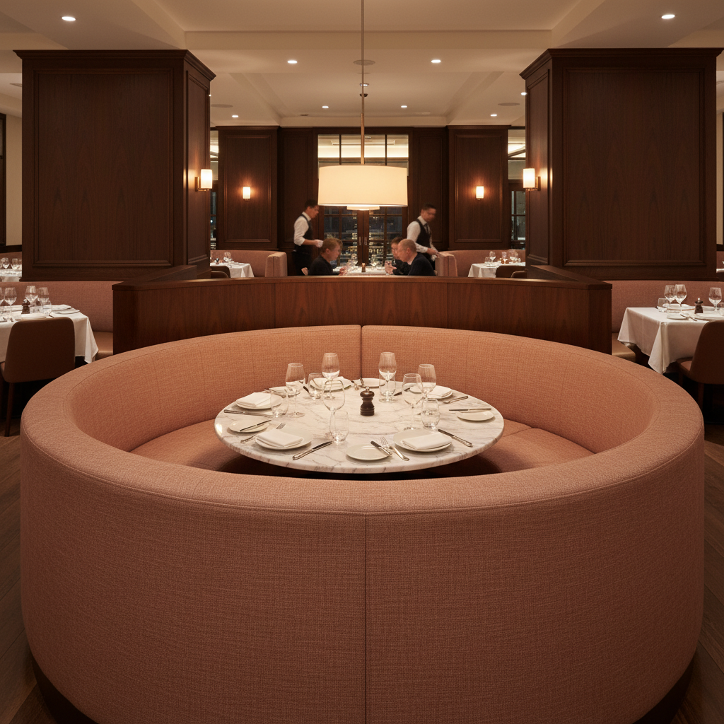 Marigot - Bloom Upholstered Banquette | Architectural Fabrics