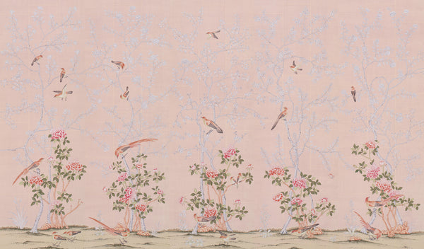 Earlham — Colourway SC-31 on Gentleman's Pink India tea paper