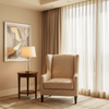 West Indian Lily - Gorge Upholstered Chair | Architectural Fabrics