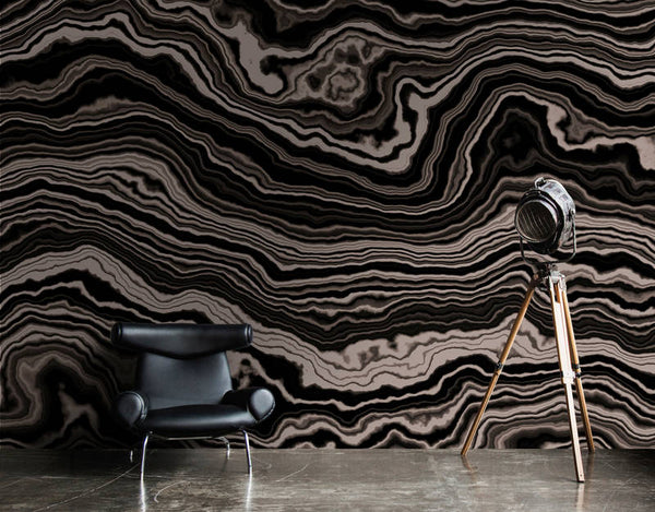 Walls By Patel 2 Beige, Black, Taupe Wallcovering | AS Creation