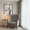 Maya Riviera - Flint Upholstered Chair | Architectural Fabrics