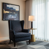 Stitchwork Bay - Indigo Upholstered Chair | Architectural Fabrics