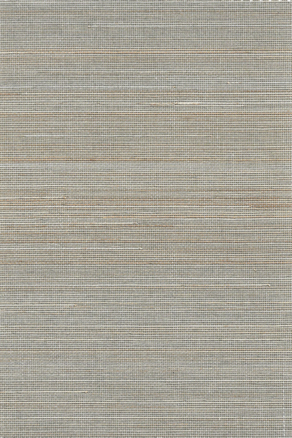 Wellfleet-Gallant Grey Abaca Wallcovering | Phillipe Romano