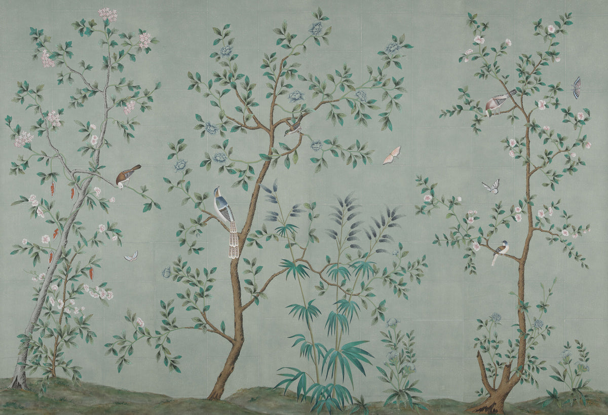 Nordic Garden — Standard colourway on Ullswater India tea paper