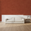 Nantucket Grasscloth Russet Wallcovering | Phillipe Romano room setting