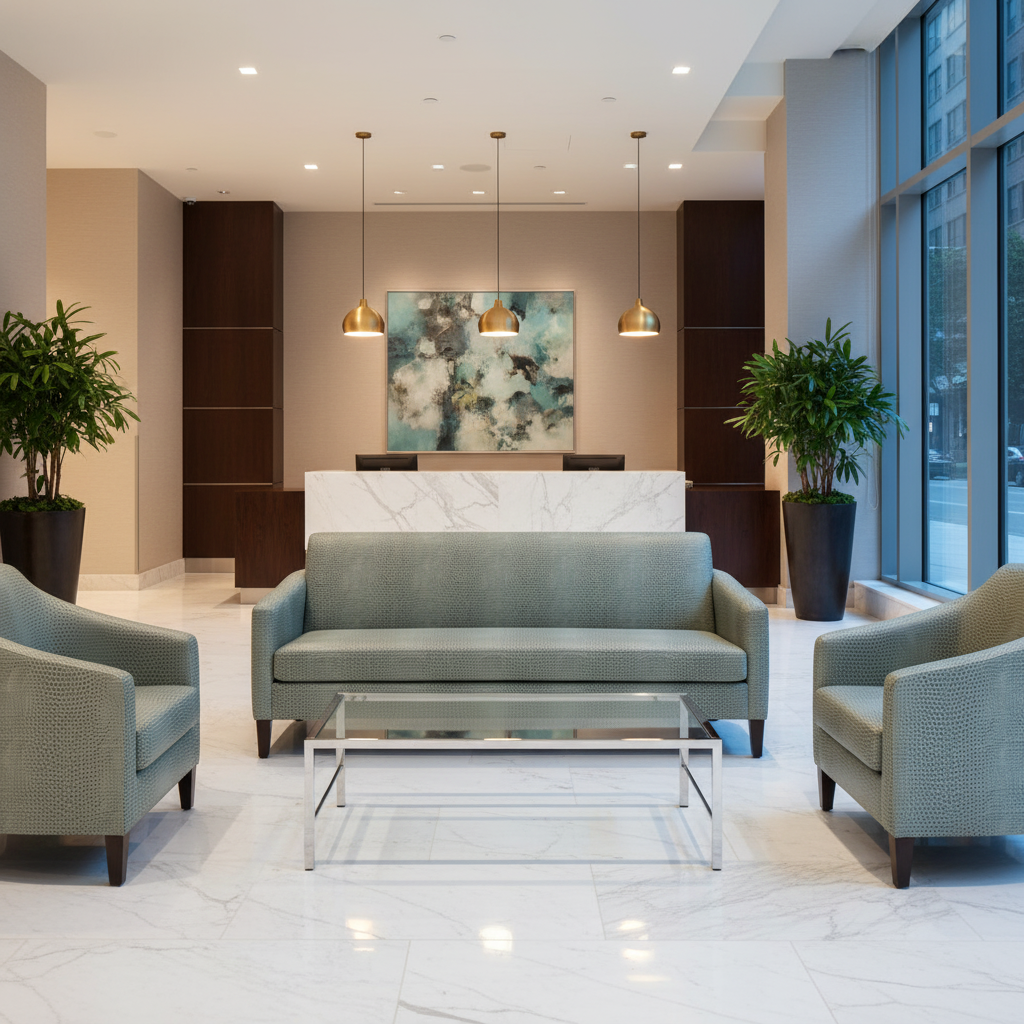 Snake Cay - Porcelain Upholstered Sofa | Architectural Fabrics