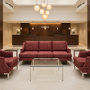 Turf Bay - Cherry Upholstered Sofa | Architectural Fabrics