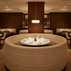 Pigeon Island - Cornsilk Upholstered Banquette | Architectural Fabrics