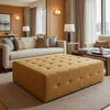 Maya Riviera - Dune Upholstered Ottoman | Architectural Fabrics