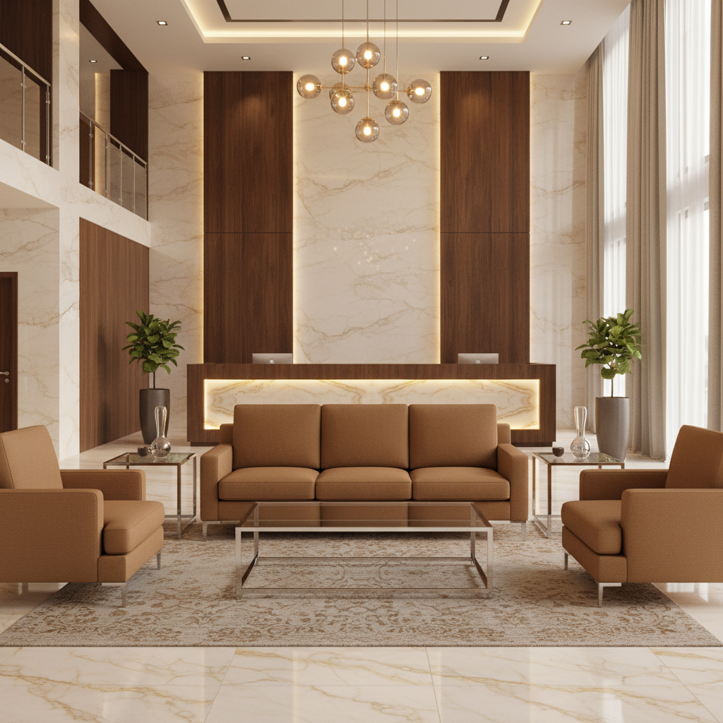 Pinnacle Rock - Clay Upholstered Sofa | Architectural Fabrics
