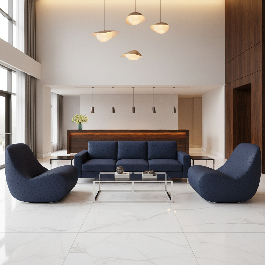 Big Bird - Big Bird Performance Vinyl Upholstered Sofa | Architectural Fabrics