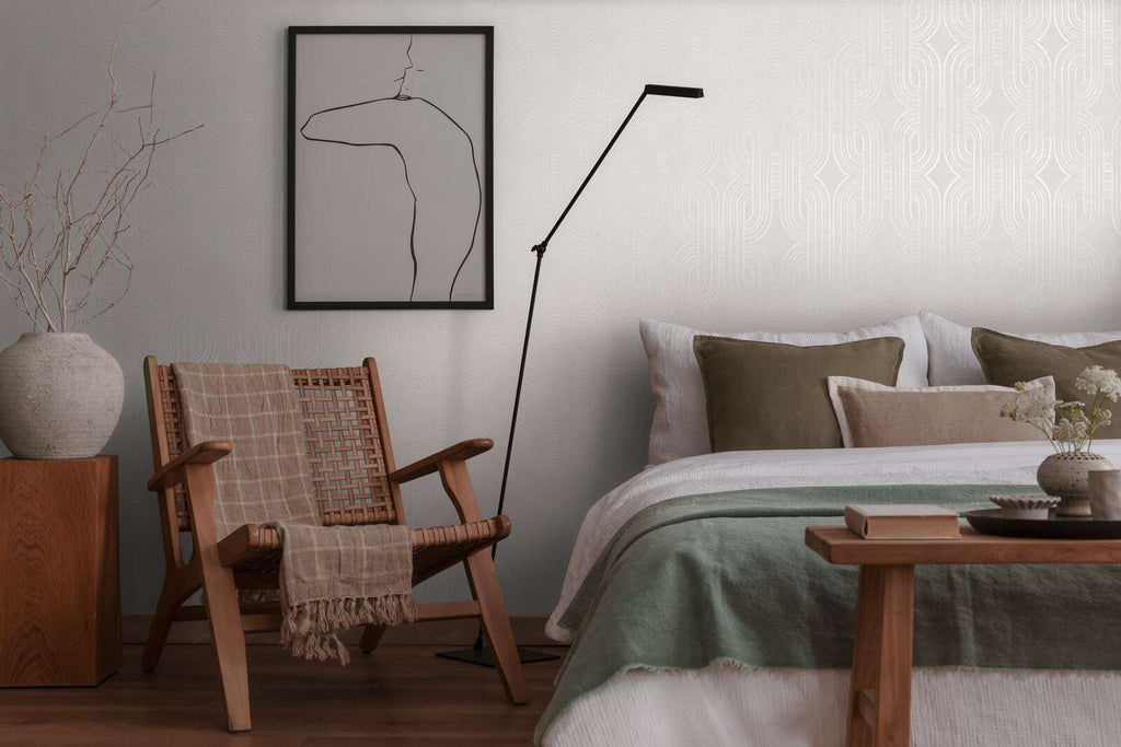 French Affair Light Grey Wallcovering | AS Creation