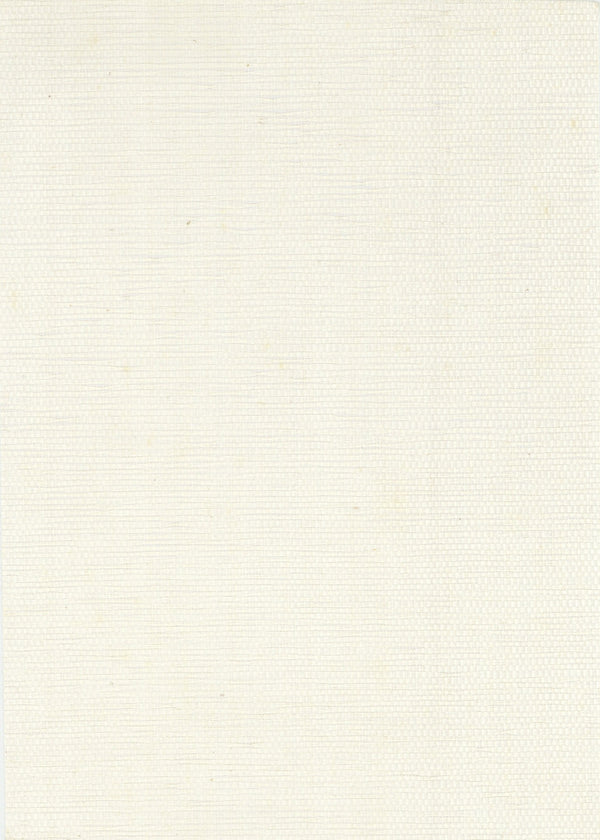 St. Simons-White Paper Weave Wallcovering | Phillipe Romano
