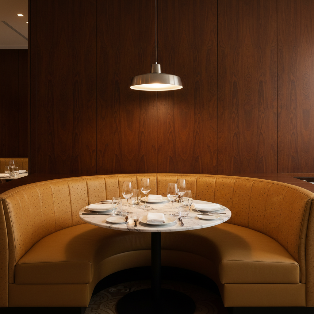 Big Bird - Big Bird Performance Vinyl Upholstered Banquette | Architectural Fabrics