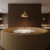 Linen Island - Tonic Upholstered Banquette | Architectural Fabrics