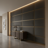 St. Eustatius - Carbon Upholstered Wall Panel | Architectural Fabrics