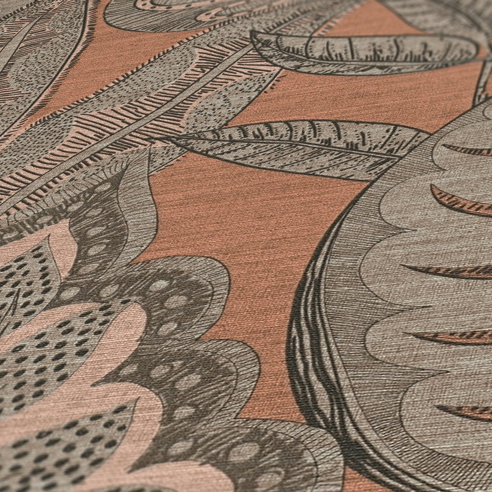 Famous Garden Rust Wallcovering | AS Creation