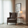 Kralendijk - Truffle Upholstered Chair | Architectural Fabrics