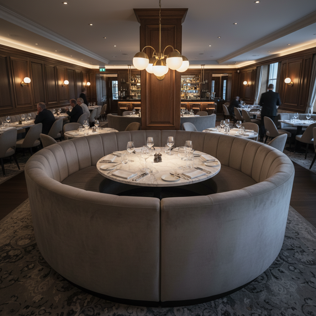 Dale City Divine Upholstered Banquette | Architectural Fabrics