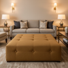 Steeple Reef - Harvest Upholstered Ottoman | Architectural Fabrics