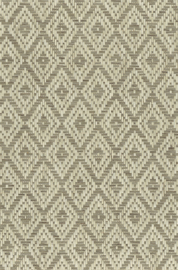 Sea Island-Grass Green Paper Weave Wallcovering | Phillipe Romano