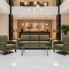 Pigeon Island - Sage Upholstered Sofa | Architectural Fabrics