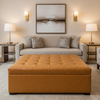 Big Bird - Big Bird Performance Vinyl Upholstered Ottoman | Architectural Fabrics