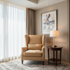Red Hook - Flax Upholstered Chair | Architectural Fabrics
