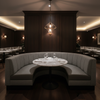 Sisal Bay - Night Upholstered Banquette | Architectural Fabrics