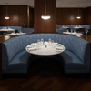 Axis - Axis Etched Polyurethane Upholstered Banquette | Architectural Fabrics