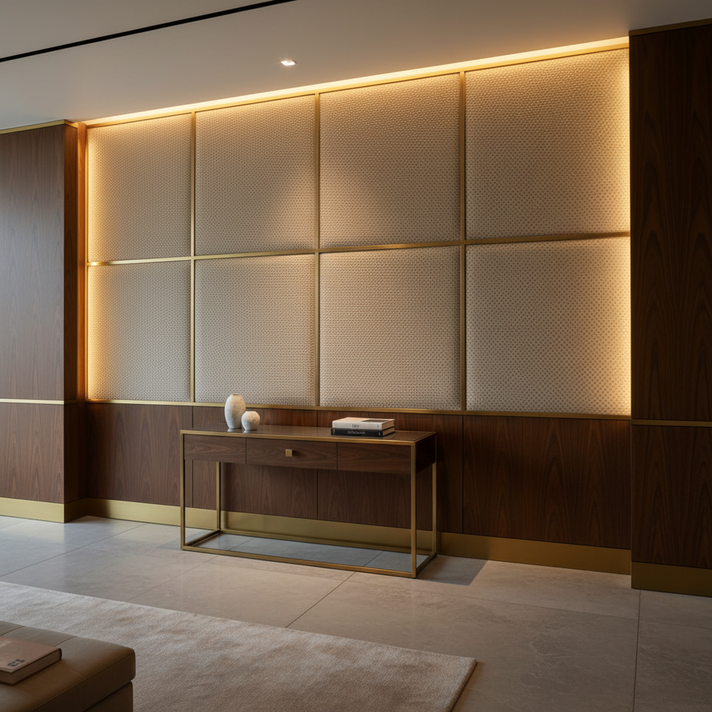Soufriere - Raffia Upholstered Wall Panel | Architectural Fabrics