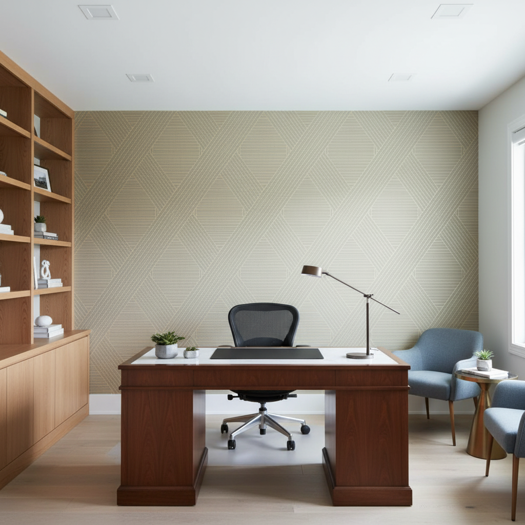 Maidstone Type II Vinyl | Hollywood Wallcoverings - Corporate Office commercial room setting