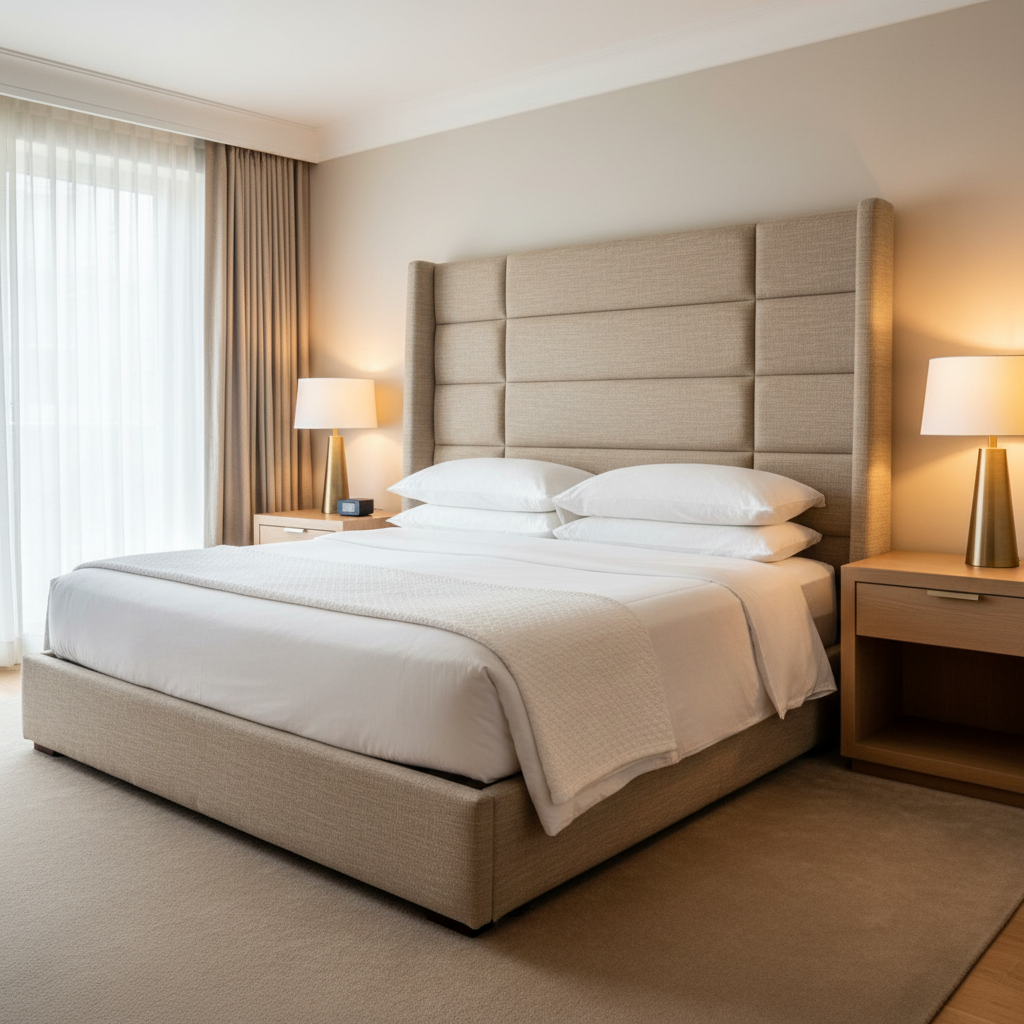 Manchioneel - Straw Upholstered Headboard | Architectural Fabrics