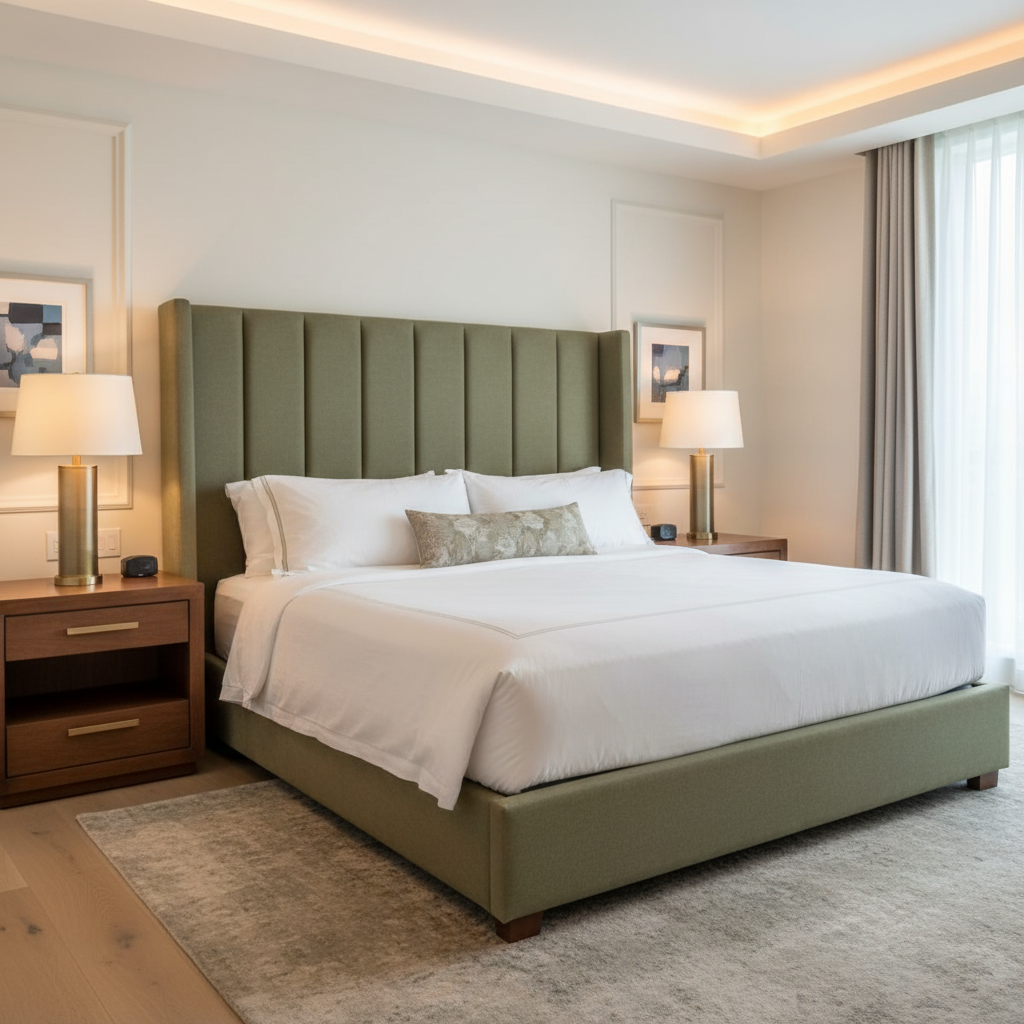 Nassau - Sprout Upholstered Headboard | Architectural Fabrics