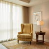 Vista Point - Canary Upholstered Chair | Architectural Fabrics