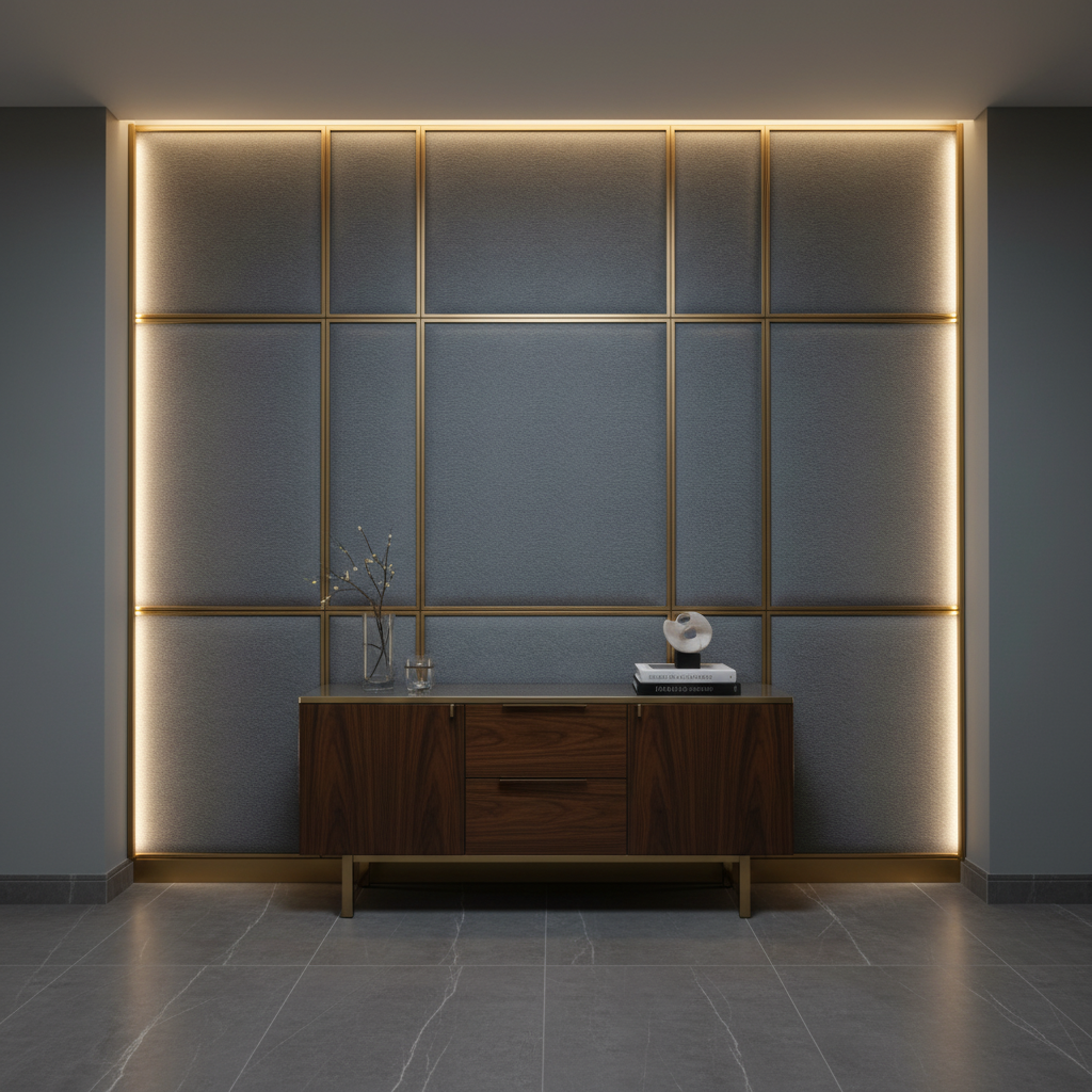 Punch Bowl - Harbor Upholstered Wall Panel | Architectural Fabrics