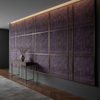 Turf Bay - Violet Upholstered Wall Panel | Architectural Fabrics
