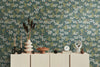 Drawn Into Nature Teal Wallcovering | AS Creation