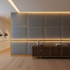 Tumble Reef - Slate Upholstered Wall Panel | Architectural Fabrics