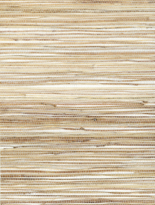 Falmouth-Warm Silver Hemp Wallcovering | Phillipe Romano