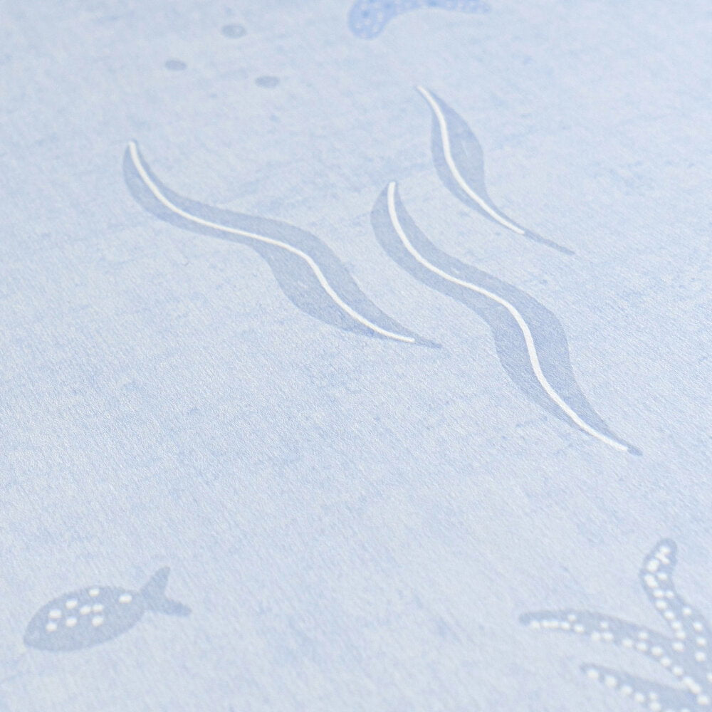 Lilly Luis Light Blue Wallcovering | AS Creation