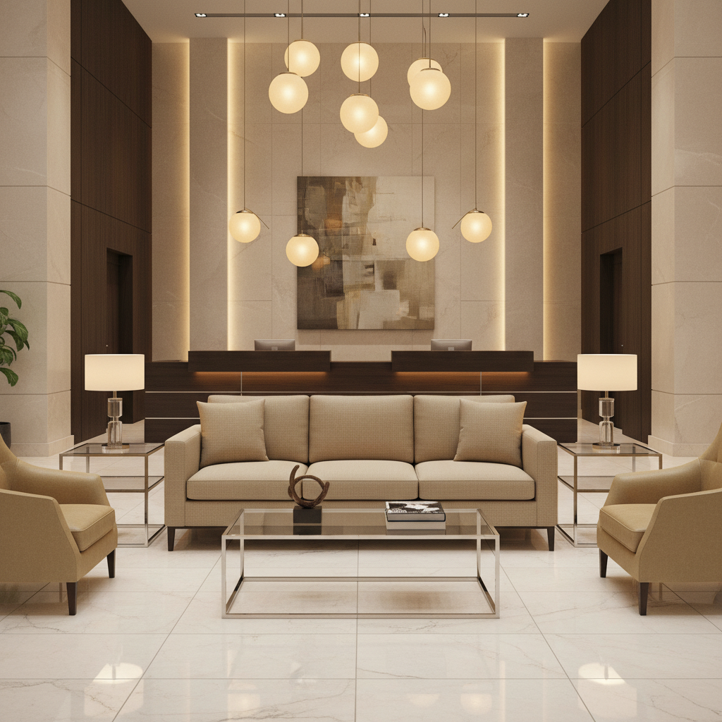 Nassau Gold - Latte Upholstered Sofa | Architectural Fabrics