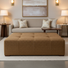 Aztec - Aztec Organic Cellulose Upholstered Ottoman | Architectural Fabrics
