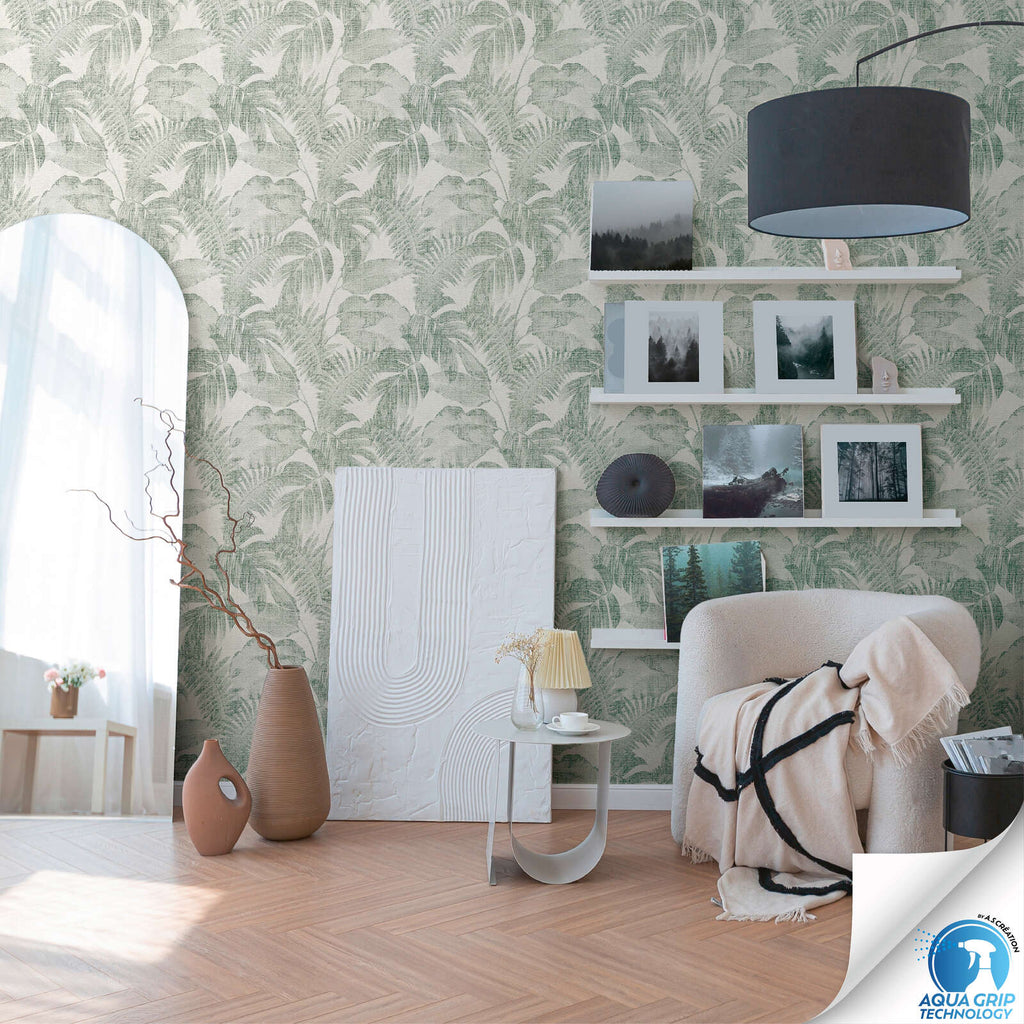 Designdrop White Wallcovering | AS Creation