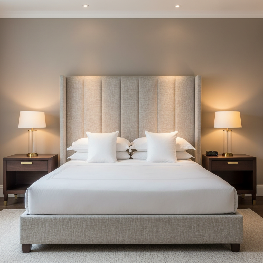 Tweed Bay - Fresco Upholstered Headboard | Architectural Fabrics
