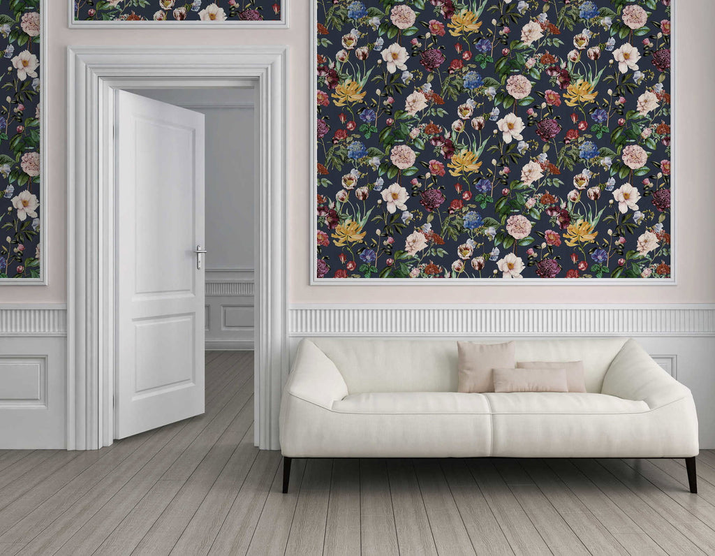 Styleguide Modern 2027 Navy Wallcovering | AS Creation