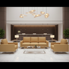 Soper Hole - Buff Upholstered Sofa | Architectural Fabrics
