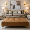 Big Bird - Big Bird Performance Vinyl Upholstered Ottoman | Architectural Fabrics