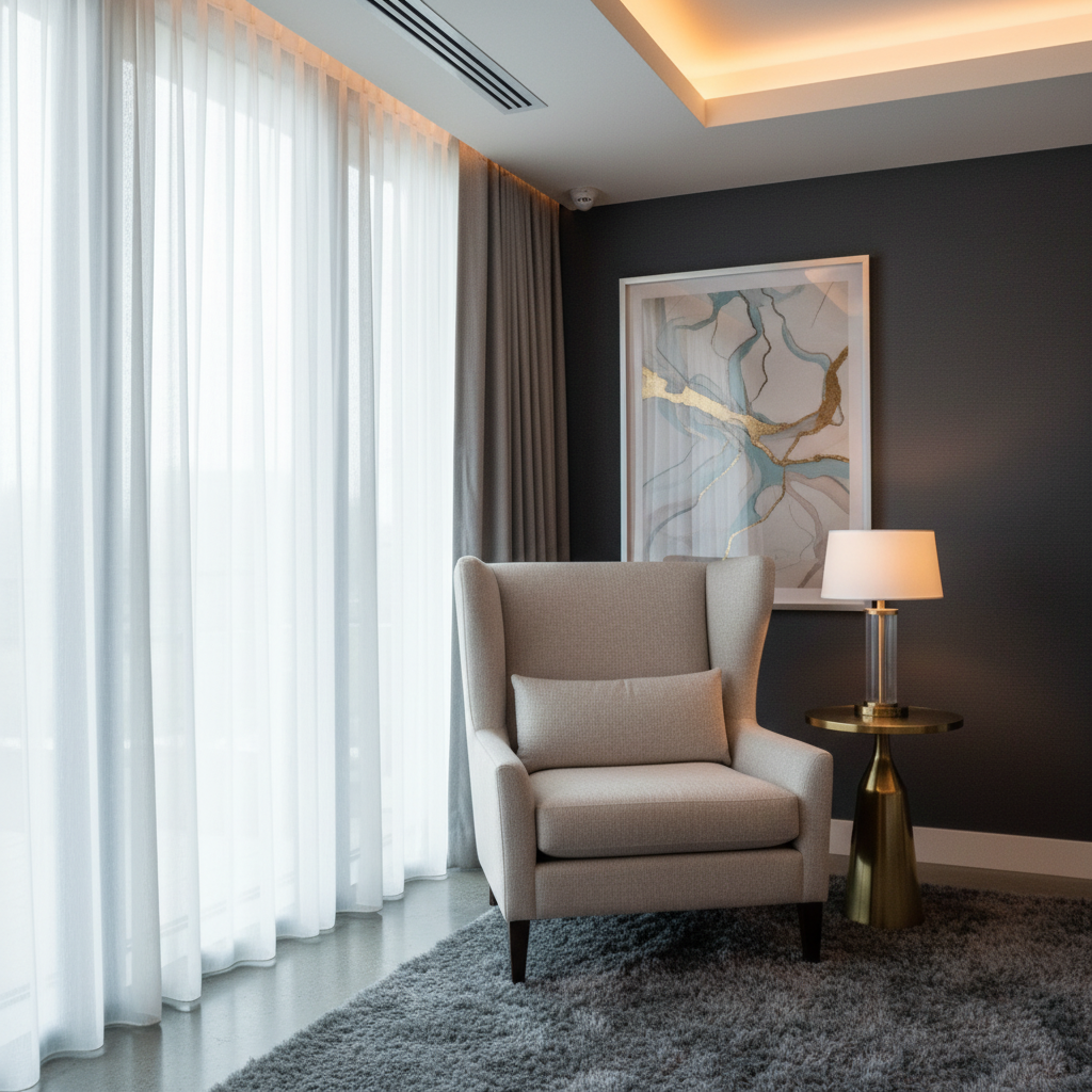 Savannah Bay - Oyster Upholstered Chair | Architectural Fabrics